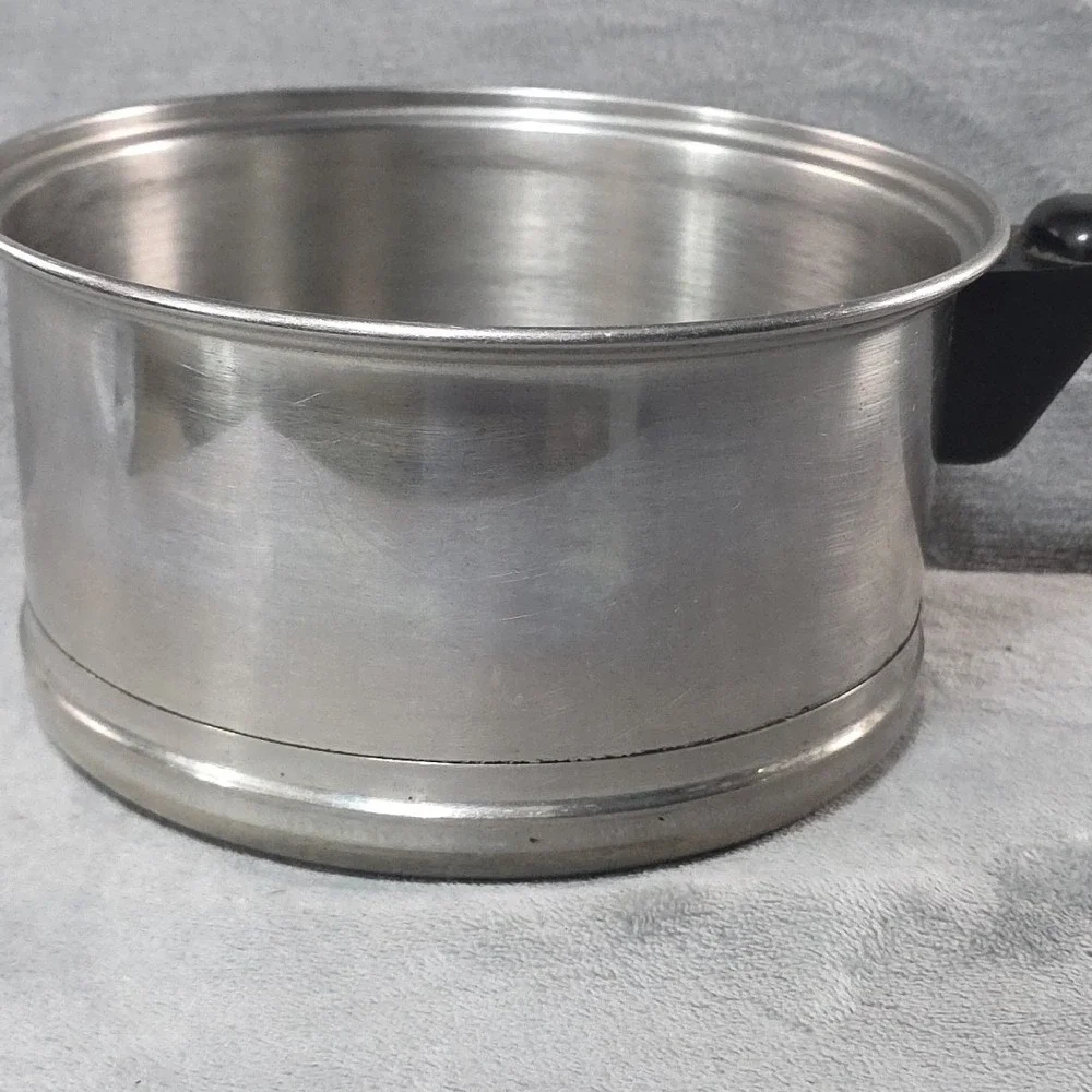 Vintage Lifetime Stainless Steel 18-8 Long Handle 7 Inch Pan No‎ Lid